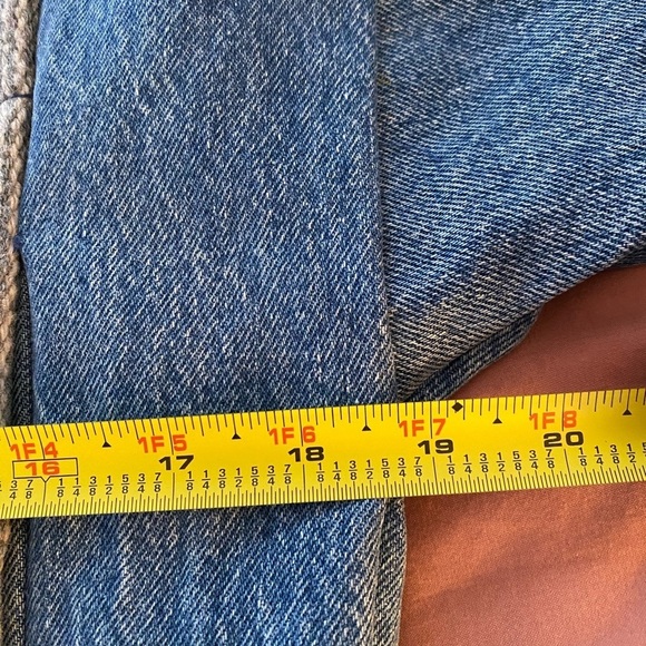 Love Apples by Stephanie Womens Denim Jacket Small Ortega's Weaving Shop Boho - Picture 13 of 13